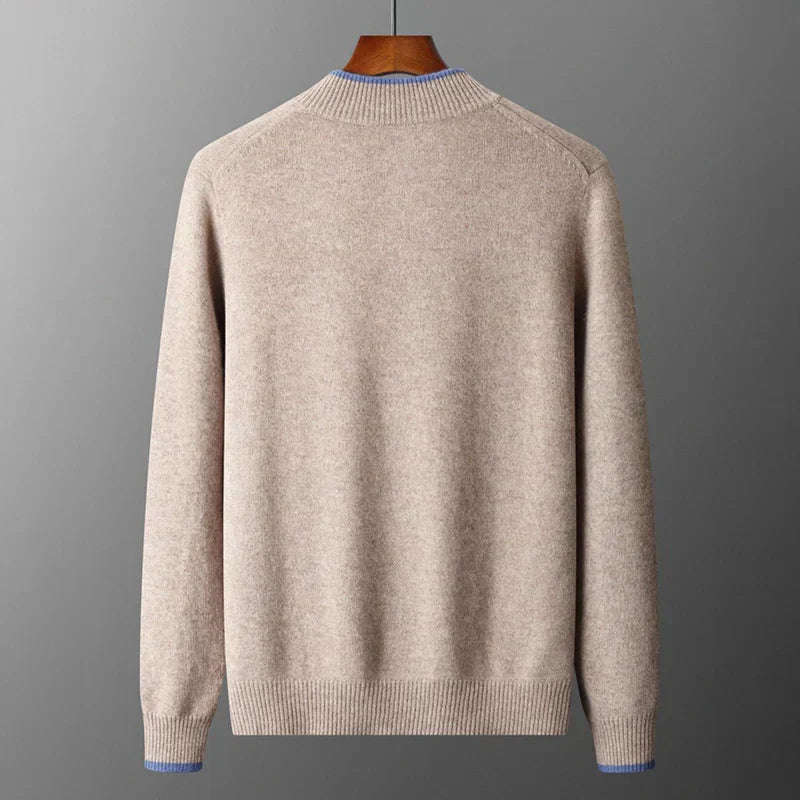 Heren Vest van Kasjmiermix, Zachte Warme Coat