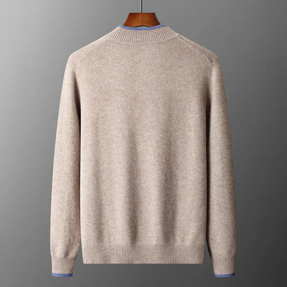 Heren Vest van Kasjmiermix, Zachte Warme Coat