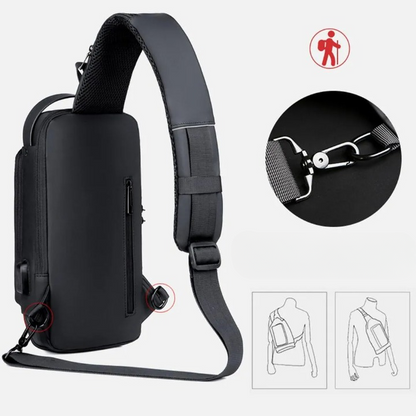 Borsa in fibra di carbonio
