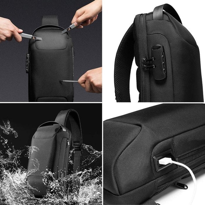 Borsa in fibra di carbonio