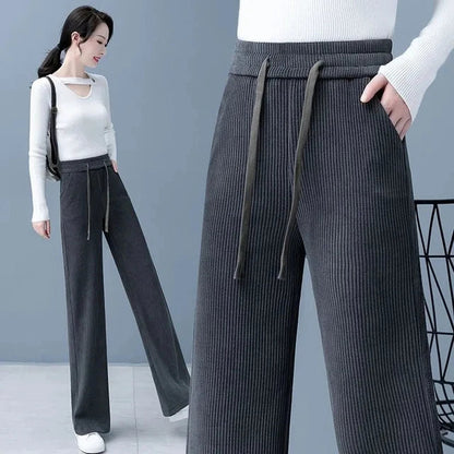 ModeMeester Basis Lace Up Baggy Broek