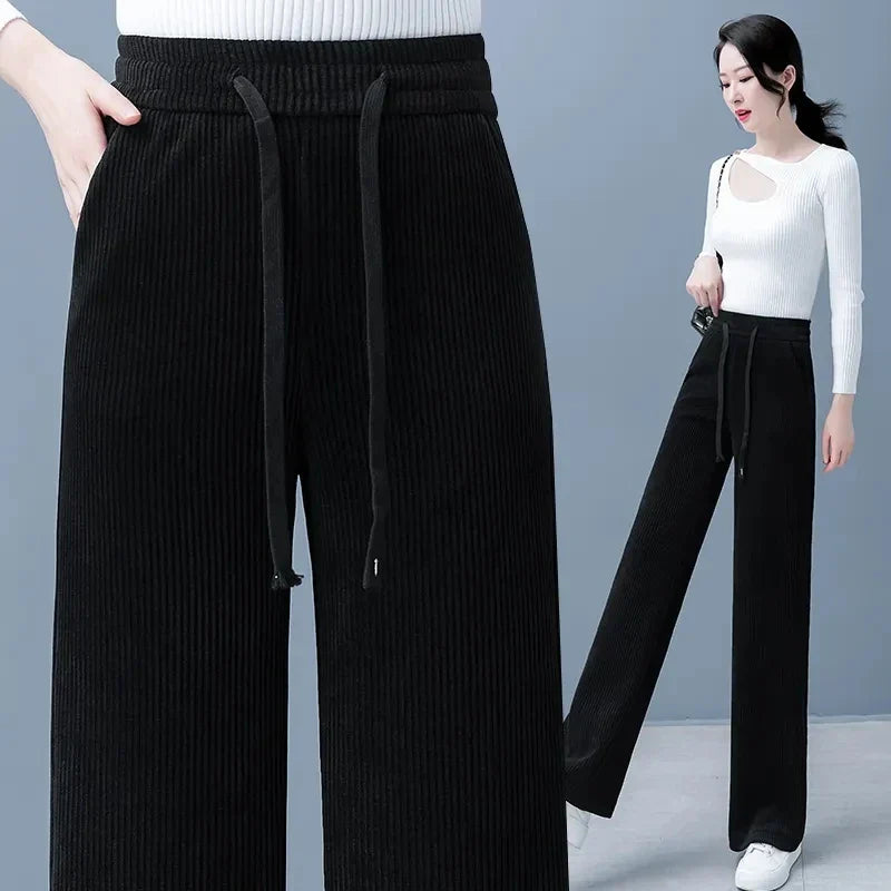 ModeMeester Basis Lace Up Baggy Broek