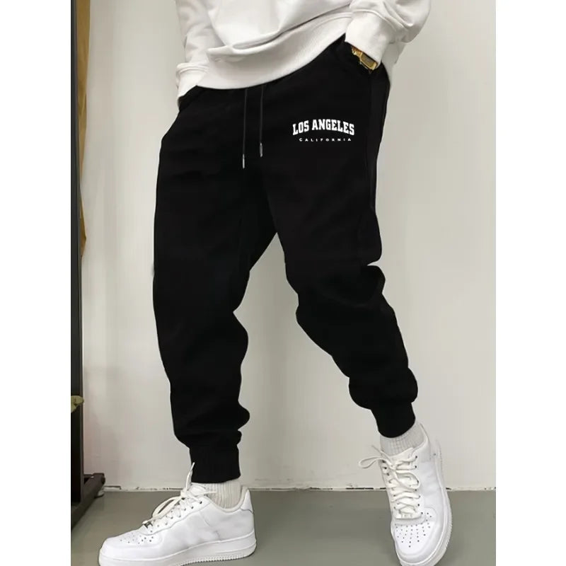 Bastian | Pantaloni della tuta con stampa grafica