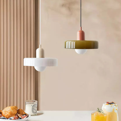 Kleurrijke Hanglamp van Glas Modern Design