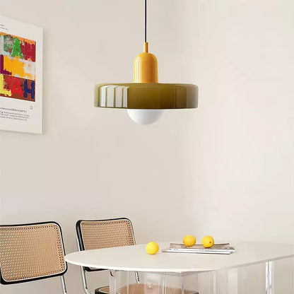 Kleurrijke Hanglamp van Glas Modern Design