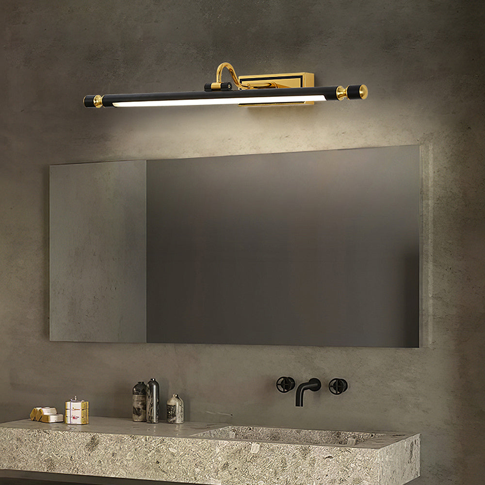 Zwart Gouden Spiegellamp Modern Design LumoGold - Mode Vibes