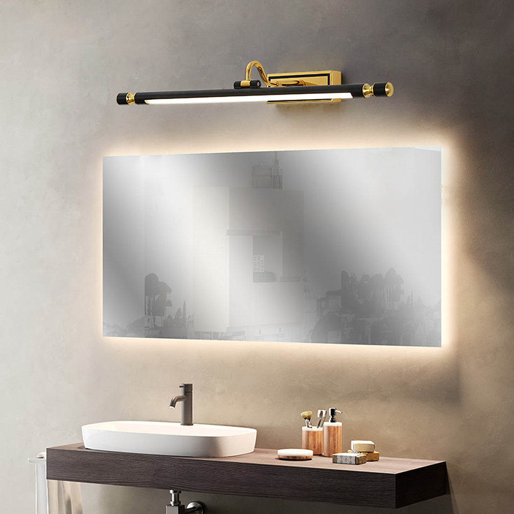 Zwart Gouden Spiegellamp Modern Design LumoGold