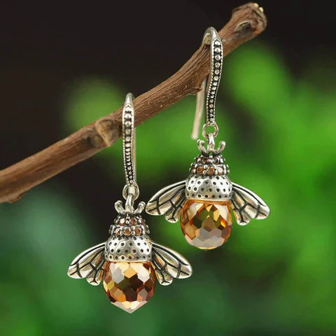 Bijenkoningin Oorbellen Gouden Sieraden - Mode Vibes