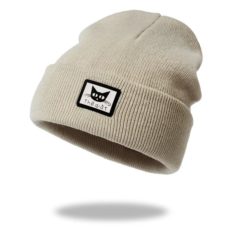 Zachte Gebreide Muts Warme Winter Beanie