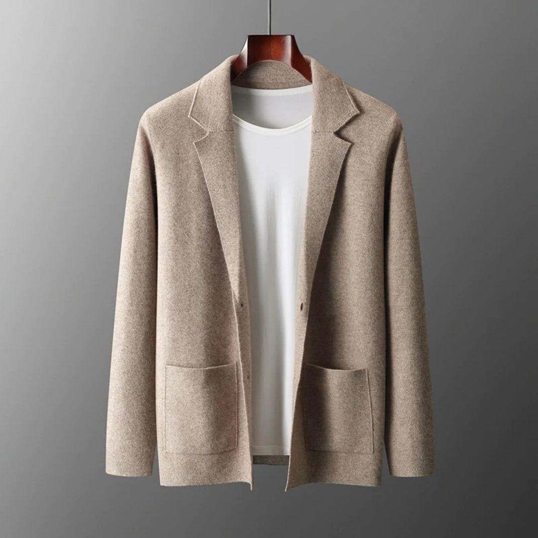 Donkergrijs Warm Vest voor Mannen - Mode Vibes