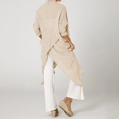 Vrouwelijke Top met Lange Mouwen Casual Stijl