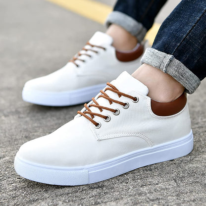Stijlvolle Heren Sneakers Casual Leren Schoenen