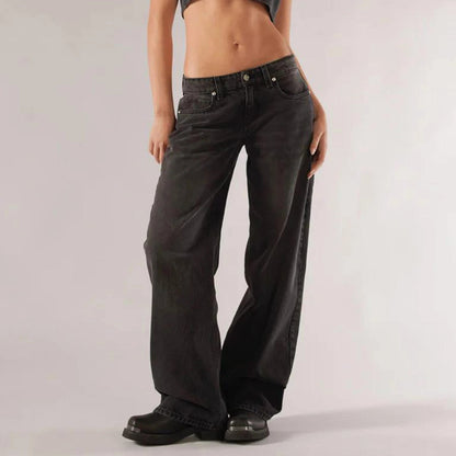 Bella | Jeans larghi a vita bassa