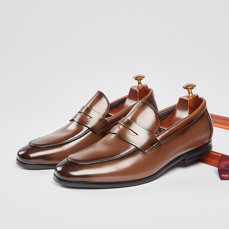 Benson | Elegante Hoogglans Heren Loafers 0