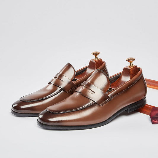 Benson | Elegante Hoogglans Heren Loafers 0