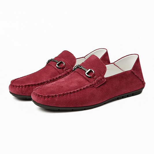 BerlinGlamour | Ashton Europese suède loafers 0