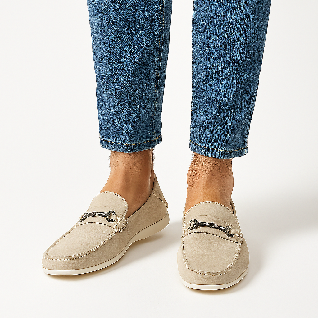 BerlinGlamour | Ashton Europese suède loafers 3