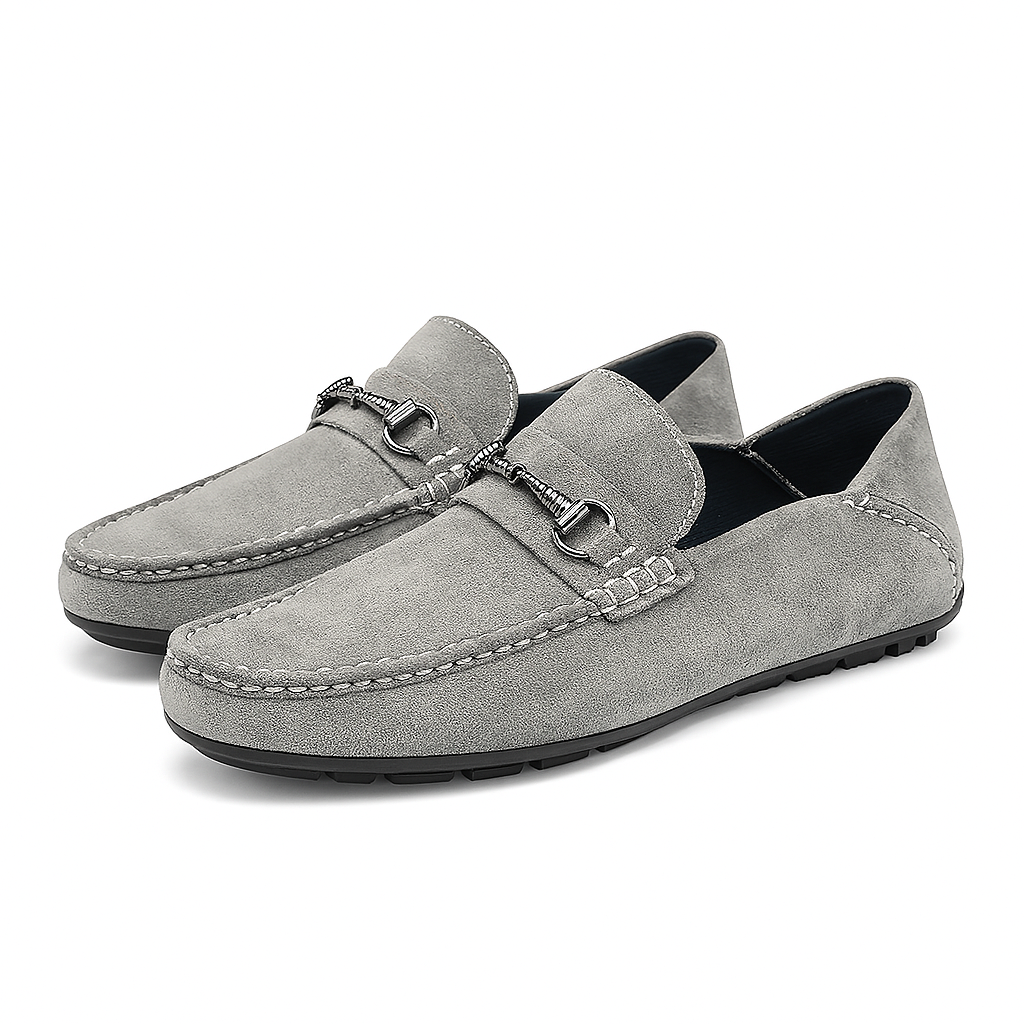 BerlinGlamour | Ashton Europese suède loafers 5