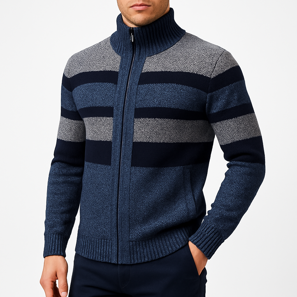 BerlinGlamour | Cardigan met rits 0