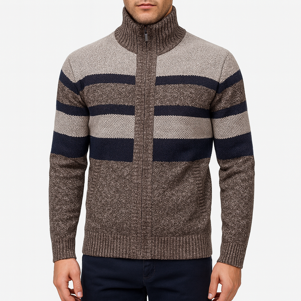 BerlinGlamour | Cardigan met rits 1