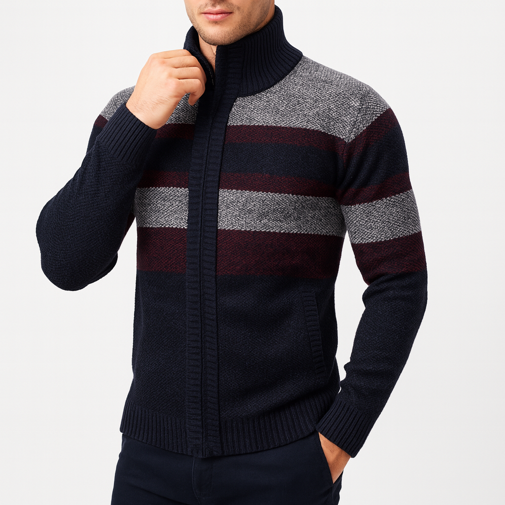 BerlinGlamour | Cardigan met rits 2