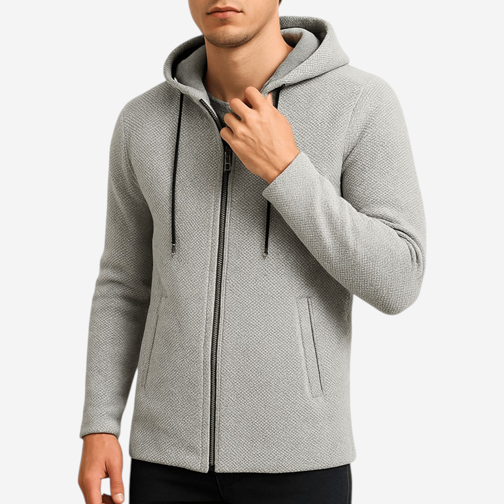 BerlinGlamour | Chenille vest met capuchon 3