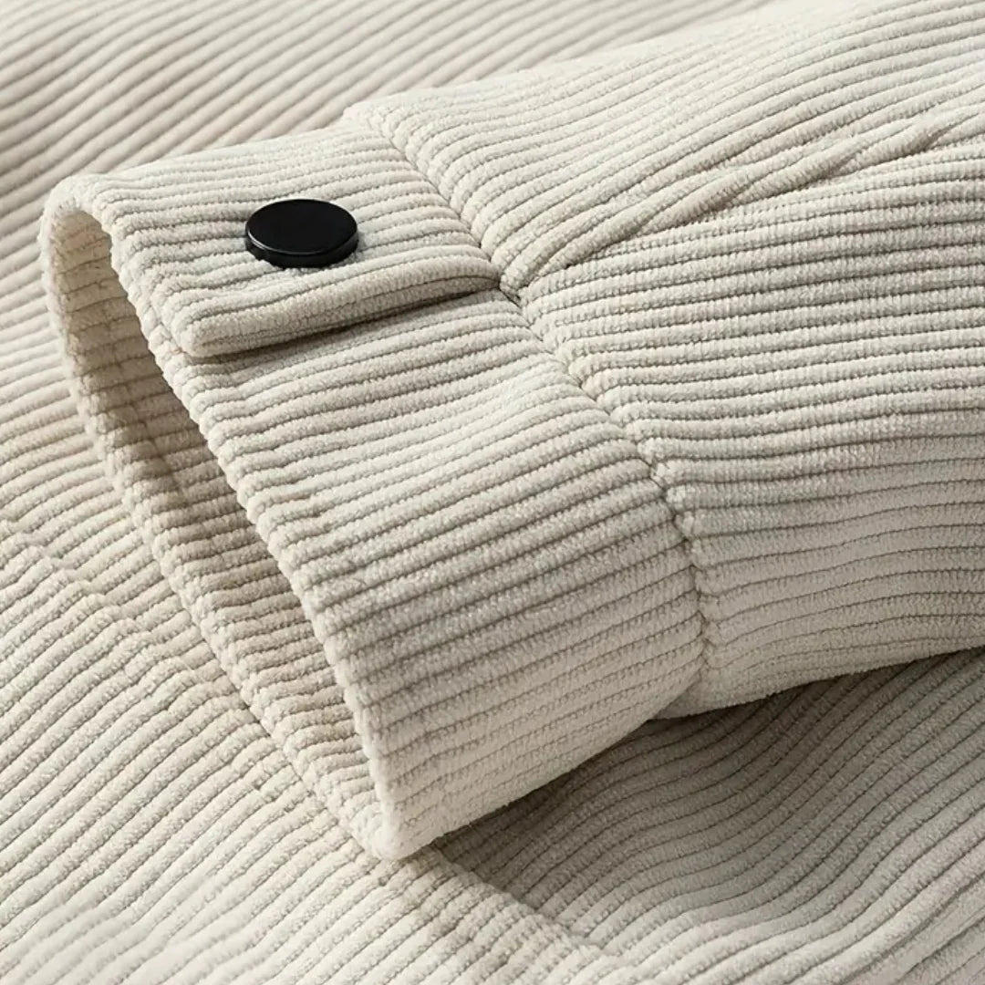 BerlinGlamour | Corduroy bomberjack voor heren 2