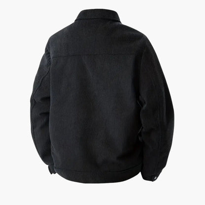 BerlinGlamour | Corduroy bomberjack voor heren 8