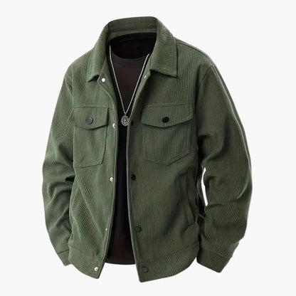 BerlinGlamour | Corduroy bomberjack voor heren 9
