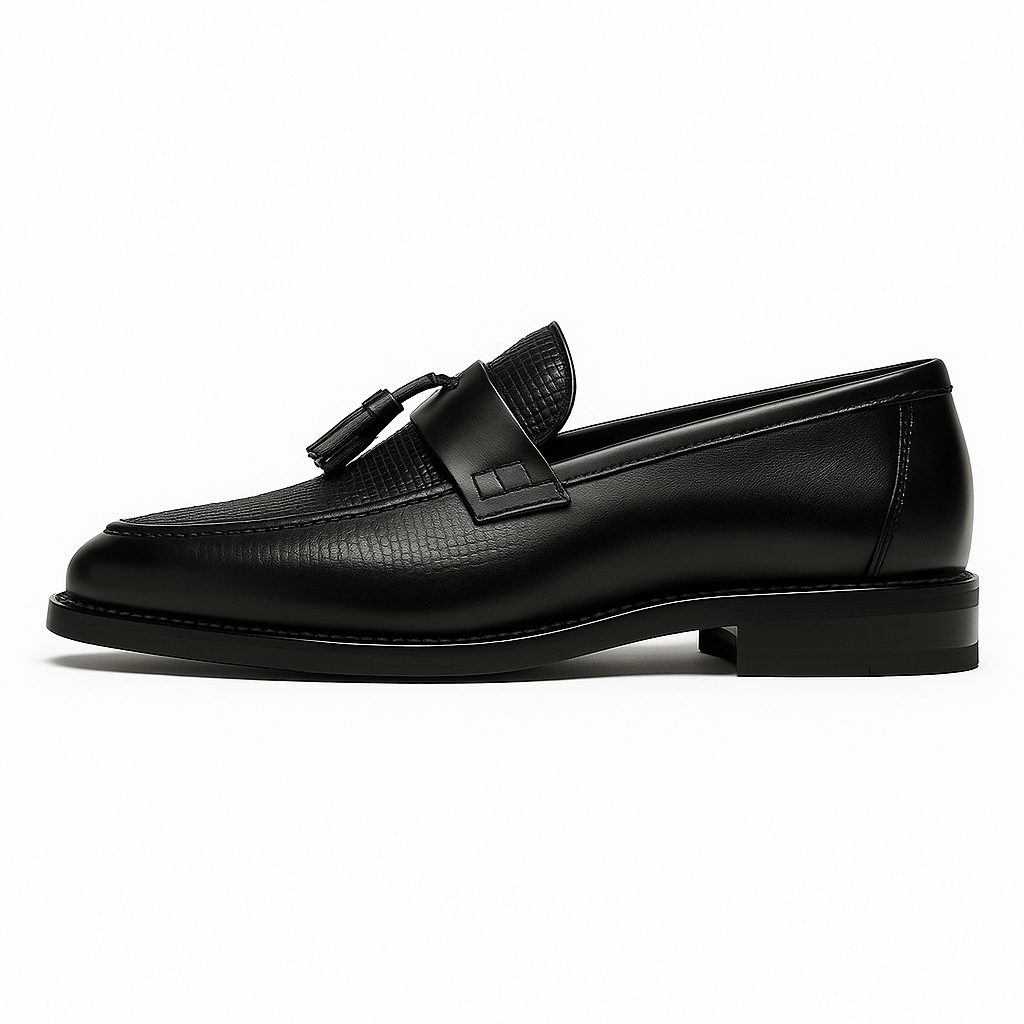 BerlinGlamour | Crestford loafer met geweven kwastje 1