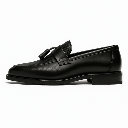 BerlinGlamour | Crestford loafer met geweven kwastje 1