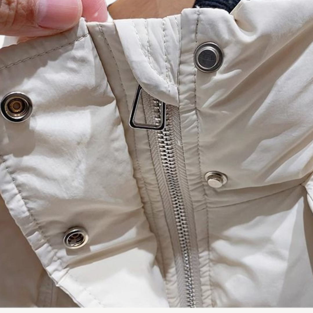 BerlinGlamour | Dames Pufferjack met Capuchon 7