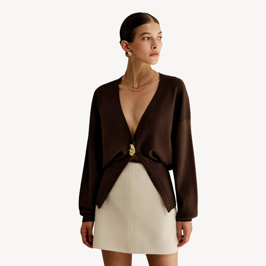 BerlinGlamour | Dames V-hals vest 0