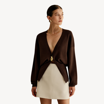 BerlinGlamour | Dames V-hals vest 0