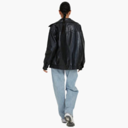 BerlinGlamour | Dames bomberjack met rits en lange mouwen 2