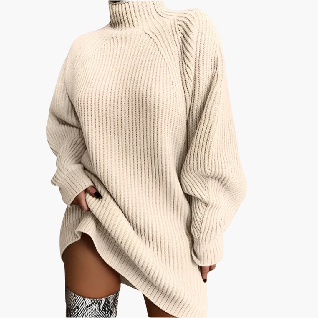 BerlinGlamour | Dames coltrui met lange mouwen 0