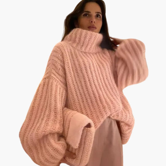 BerlinGlamour | Dames coltrui met lange mouwen 0