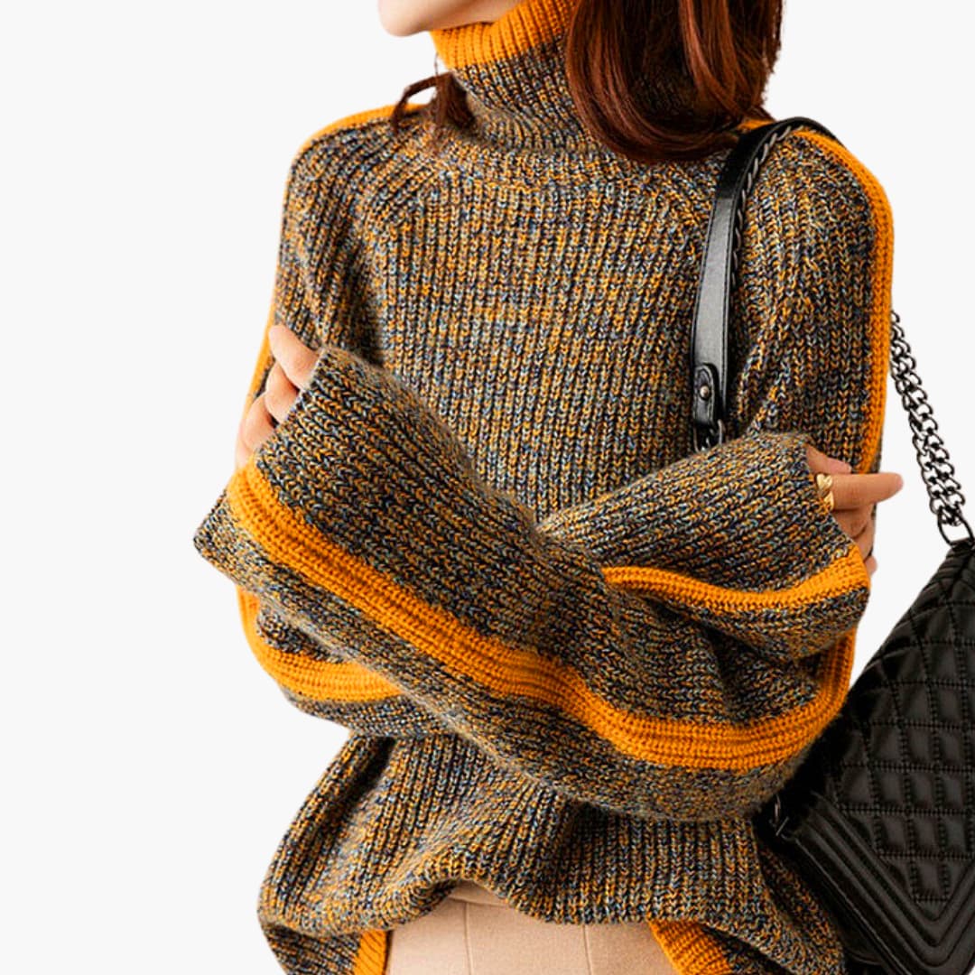 BerlinGlamour | Dames coltrui met lange mouwen 2