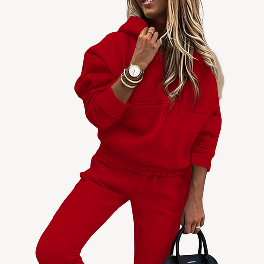 BerlinGlamour | Dames hoodie & joggingbroek set 0