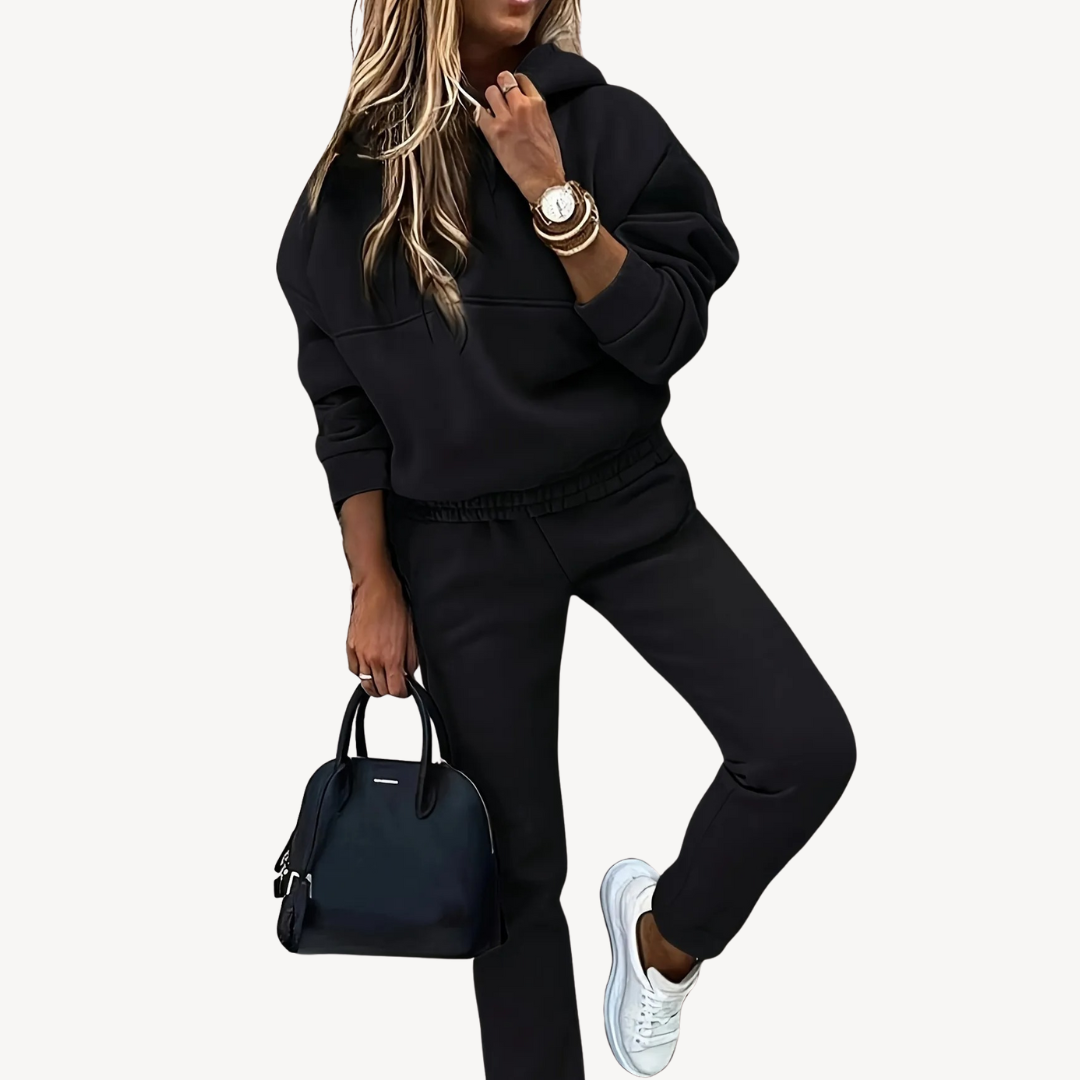 BerlinGlamour | Dames hoodie & joggingbroek set 2