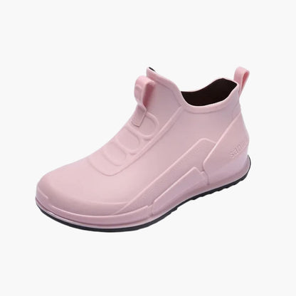 BerlinGlamour | Dames instap rubberen laarzen met profielzool 2