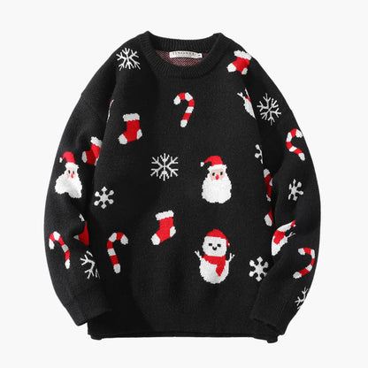 BerlinGlamour | Dames kersttrui met rendiermotief 3