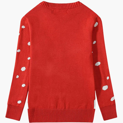 BerlinGlamour | Dames kersttrui met rendiermotief 4