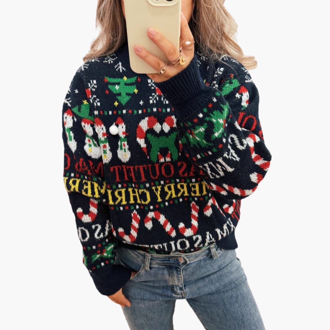 BerlinGlamour | Dames kersttruien met Scandinavisch design 1