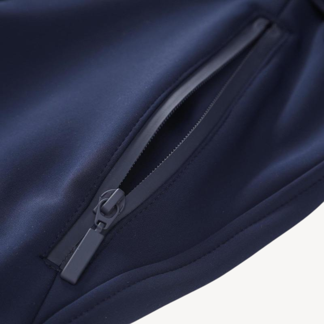 BerlinGlamour | Dames pufferjack met riembroek 4