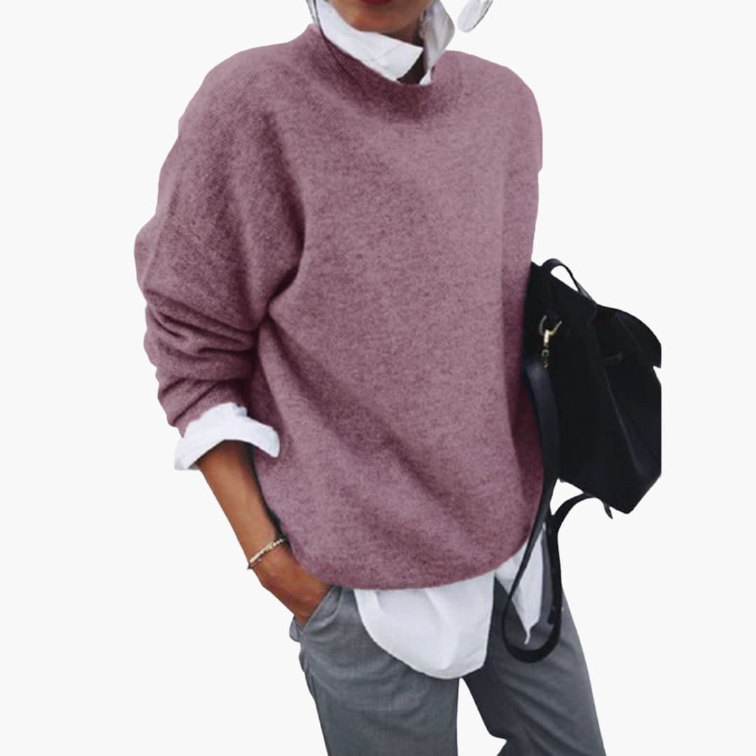 BerlinGlamour | Dames ronde hals trui 1