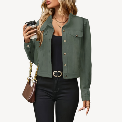 BerlinGlamour | Dames spijkerjack 0