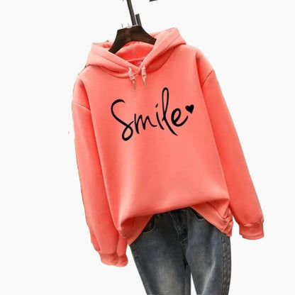 BerlinGlamour | Dameshoodie met geribbelde manchetten 2