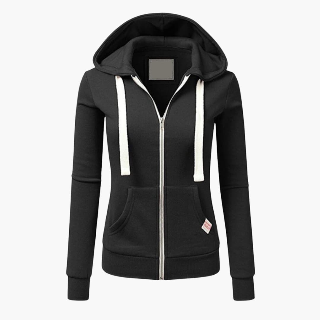 BerlinGlamour | Dameshoodie met kangoeroezak 3