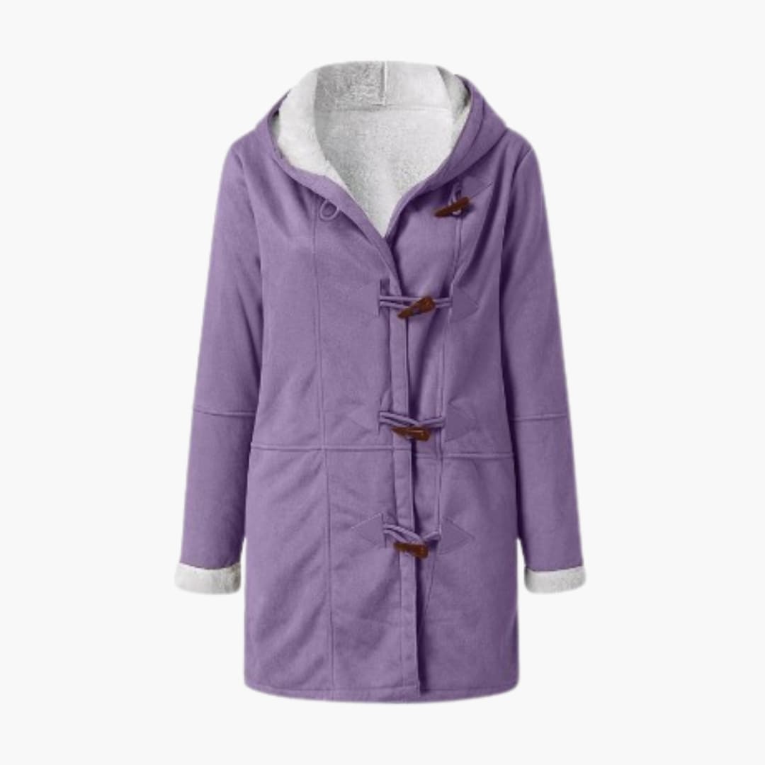 BerlinGlamour | Damesjack met capuchon en lange mouwen 3